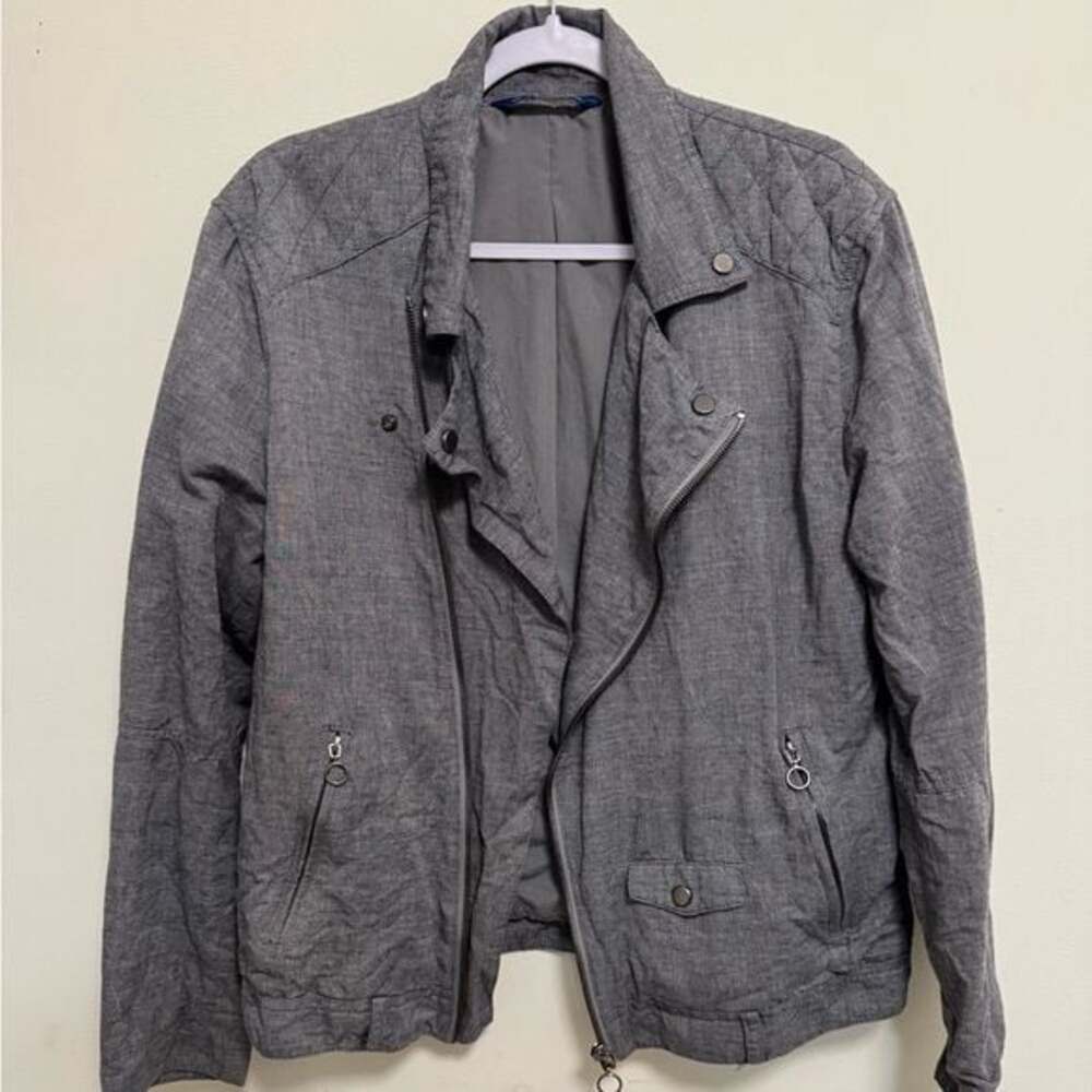 Zara Men's Gray Lightweight Jacket